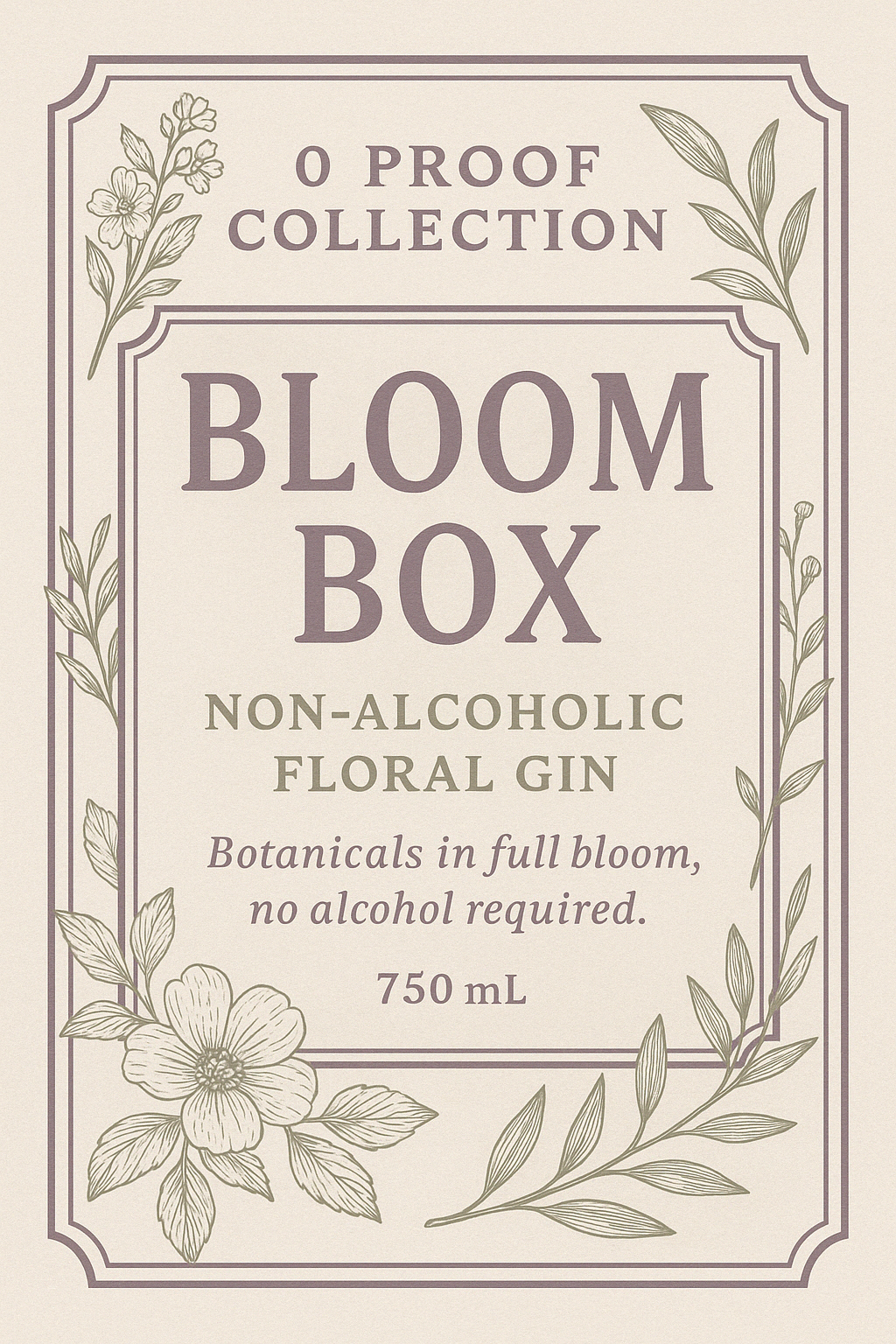 Bloom Box – Non-Alcoholic Floral Gin | 0 Proof Collection