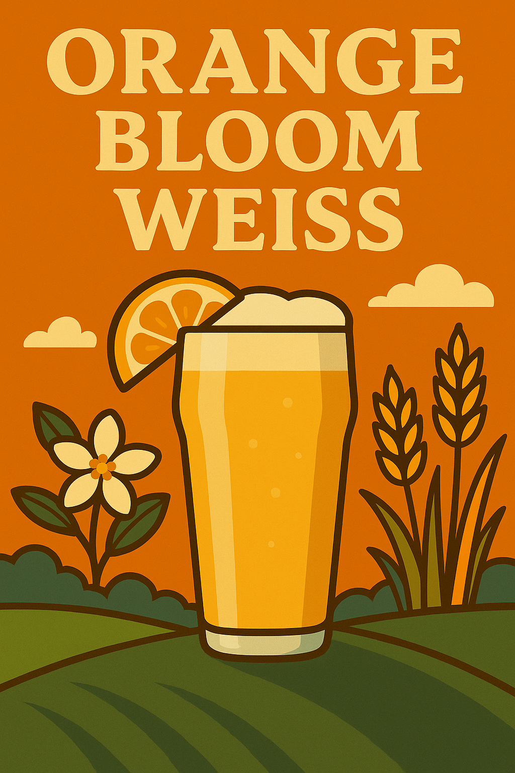 Orange Bloom Weiss – Homebrew Junction Beer Kit