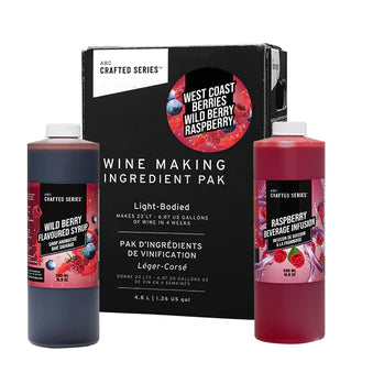 West Coast Berries Wildberry Raspberry Wine Kit