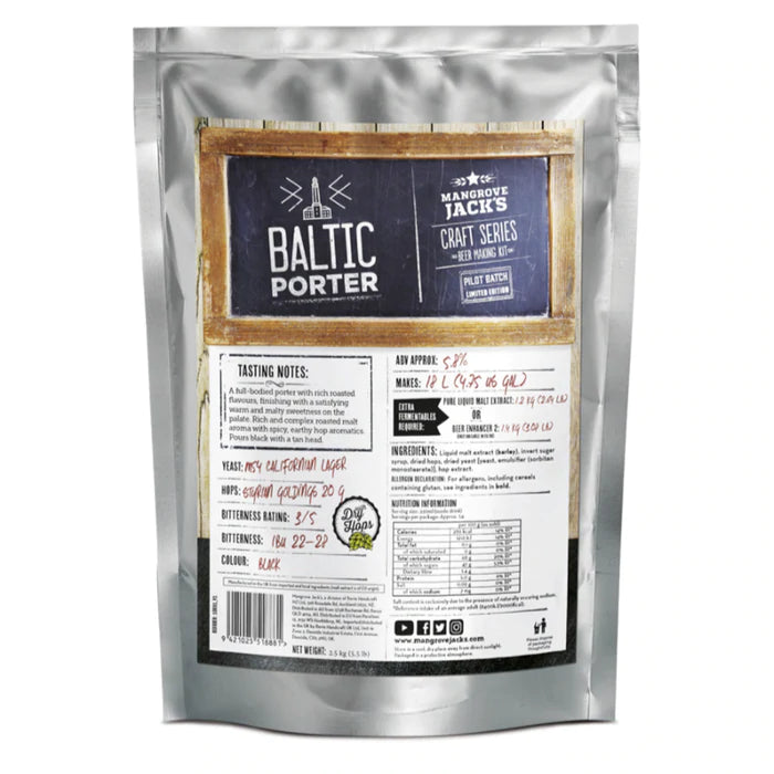 MJ Craft Baltic Porter