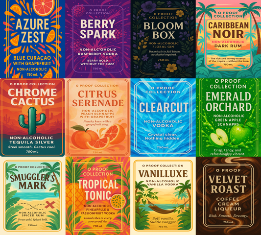 0 Proof Sober Sampler – Choose Any 3