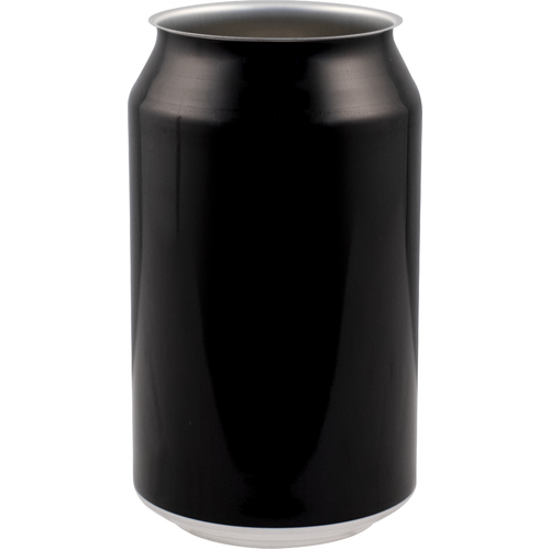 Can Fresh Aluminum Beer Cans | Black | 330ml/11.1 oz. | Case of 300