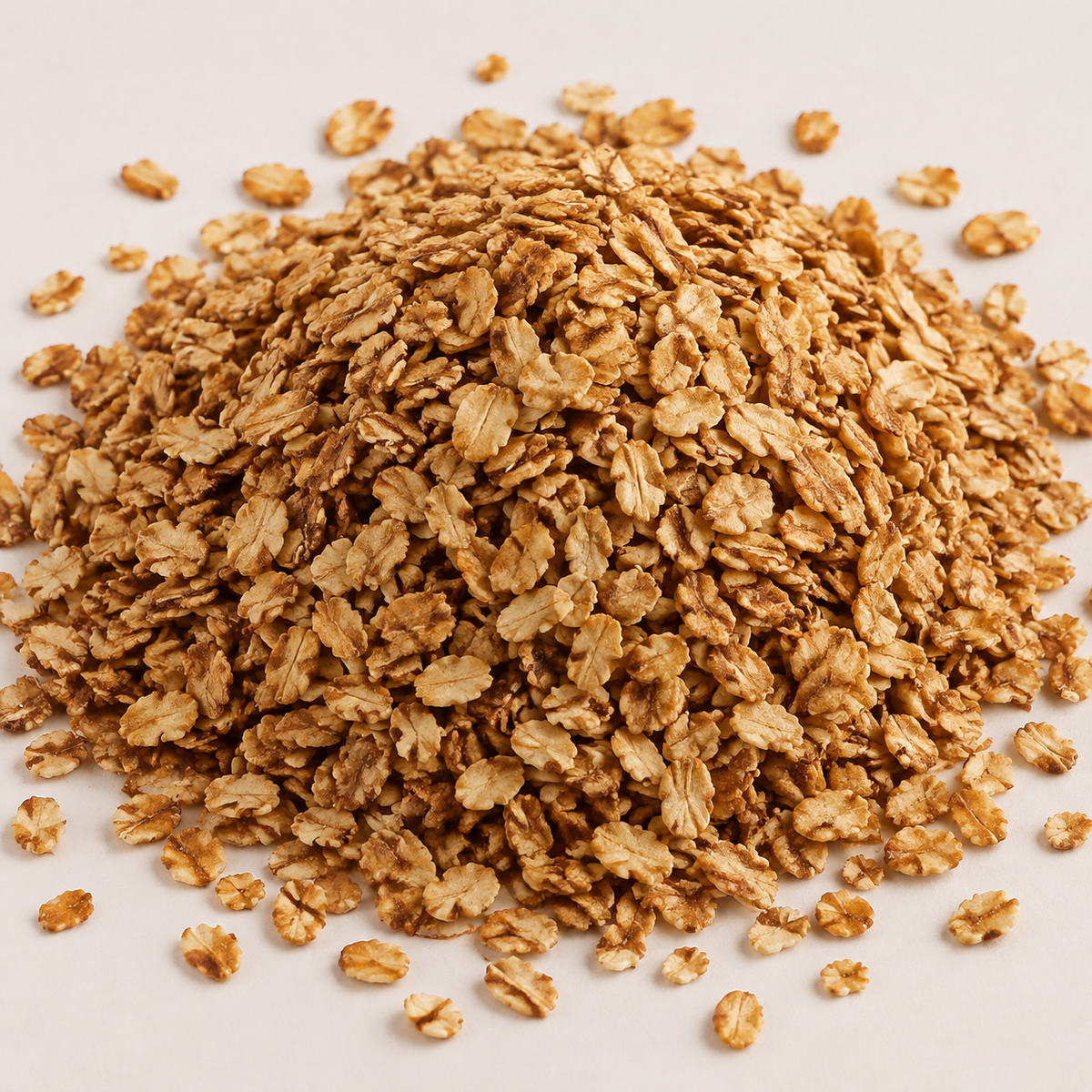 Loose Toasted Barley Flakes sold by the pound