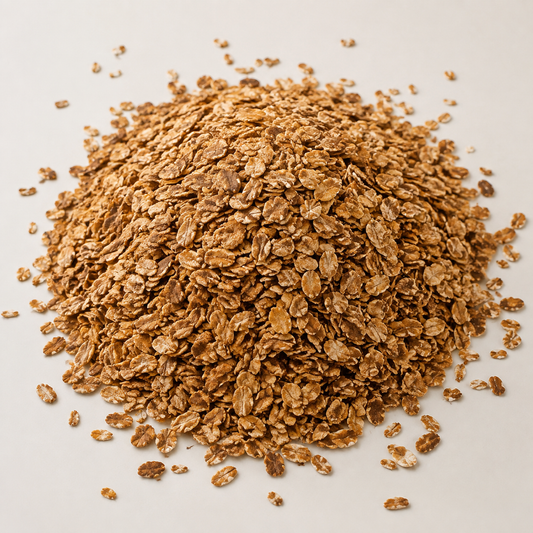 Loose Toasted Rye Flakes sold by the pound