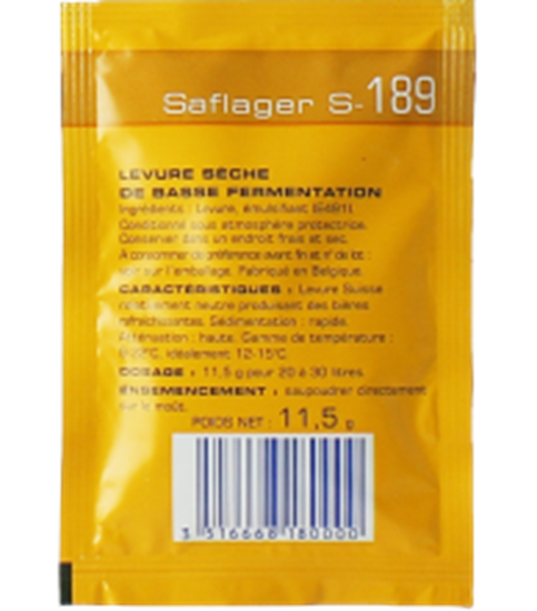 SafLager S-189 Dry Yeast