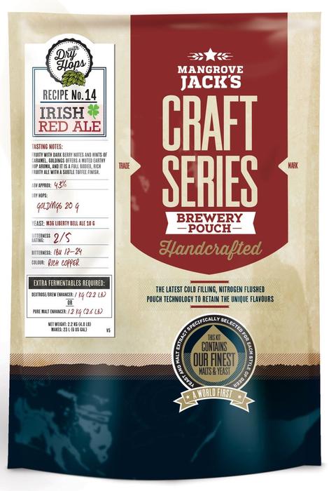 MJ Craft Irish Red Ale & Dry Hops