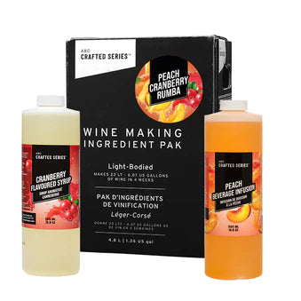 Peach Cranberry Rumba Wine Kit