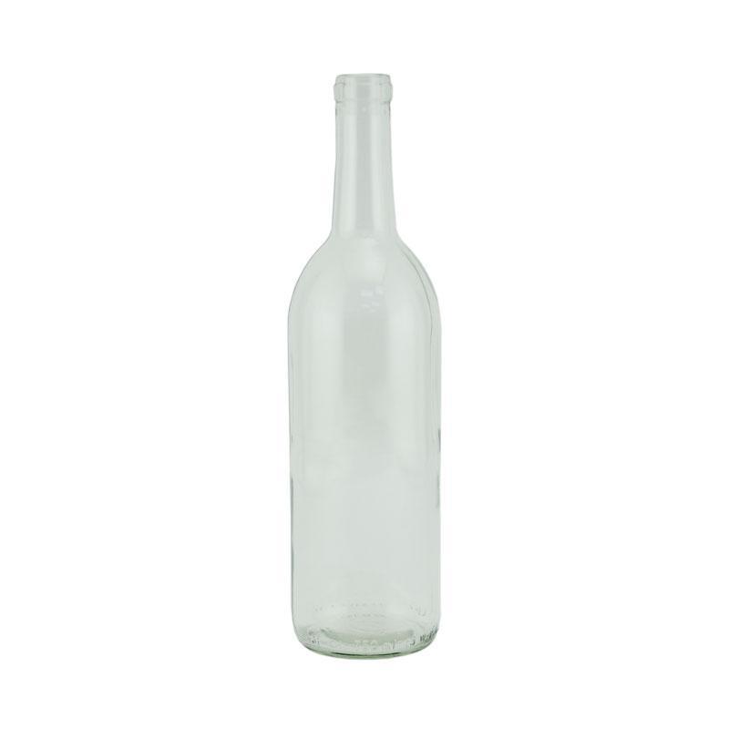 Case of 10 Clear 750ml Bordeaux Bottles