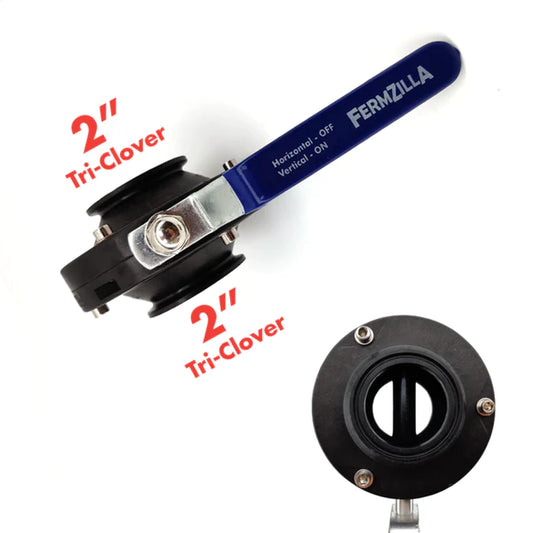 2" Tri-Clover Dump Valve