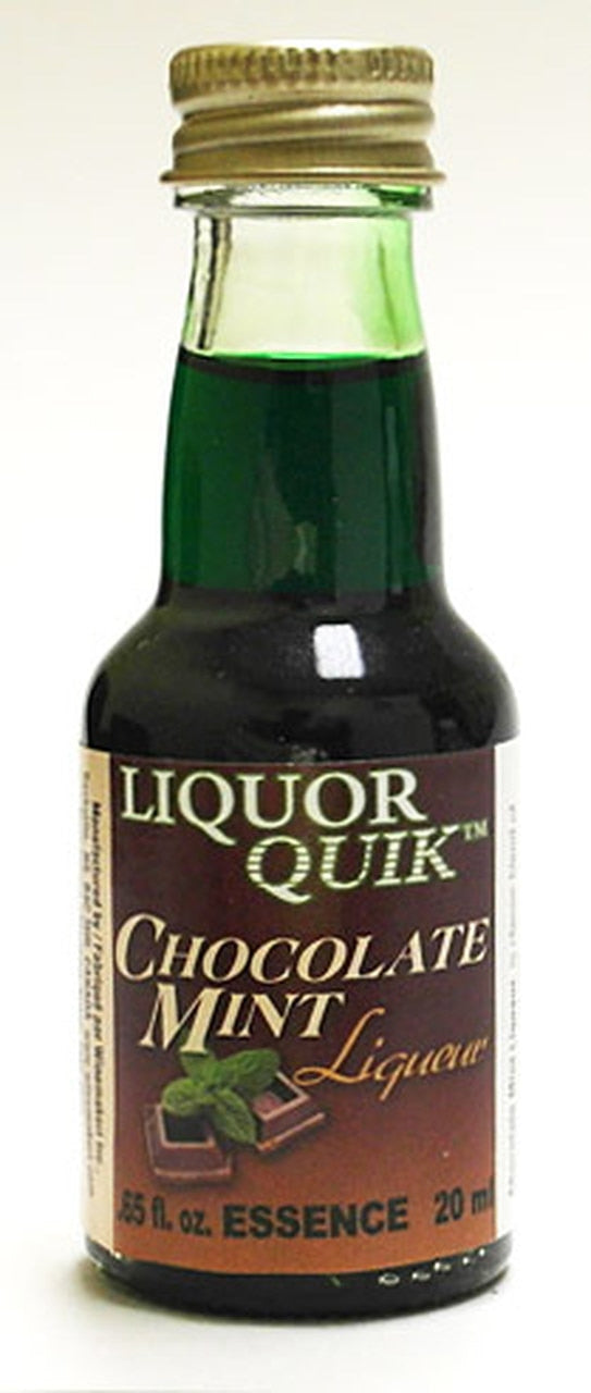Chocolate Mint Liquer Essence Bottle